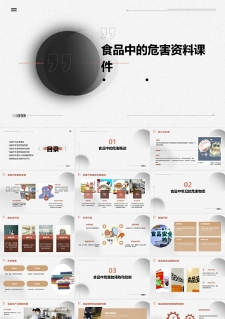 食品中的危害资料课件