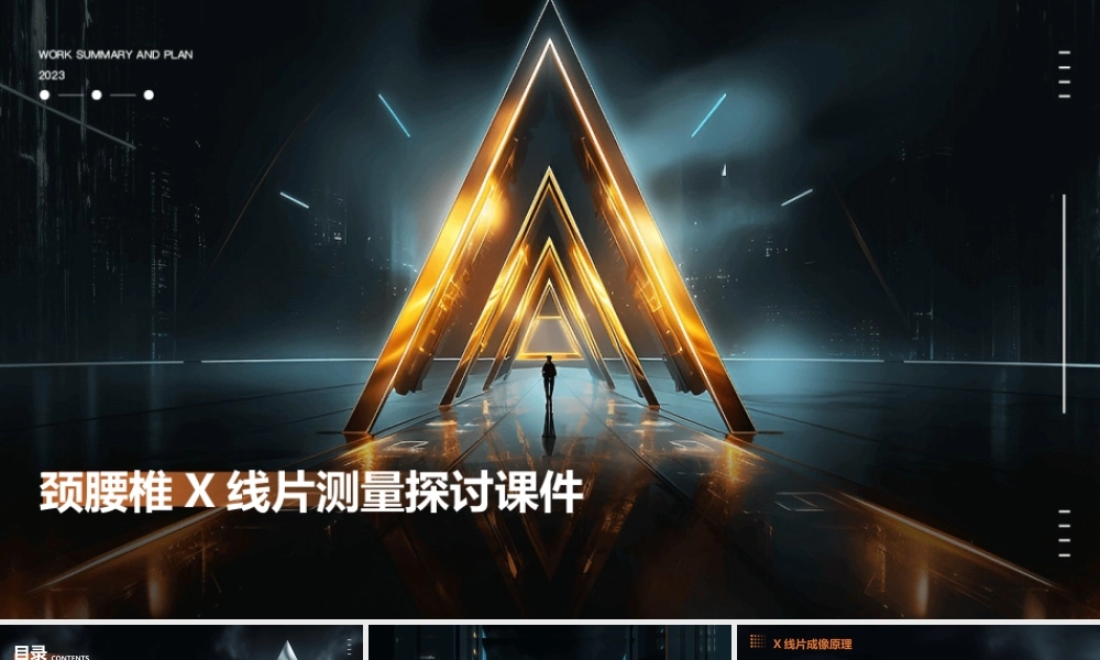 颈腰椎X线片测量探讨课件