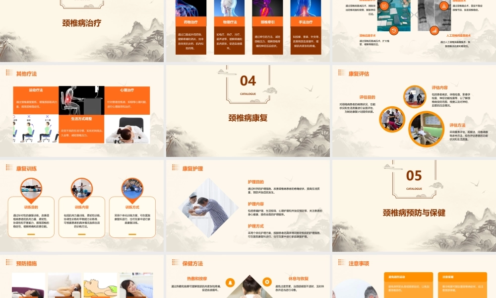 颈椎病诊治和康复指南课件