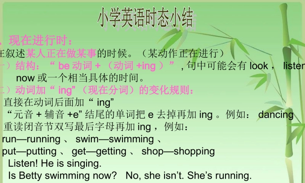 总复习专题时态