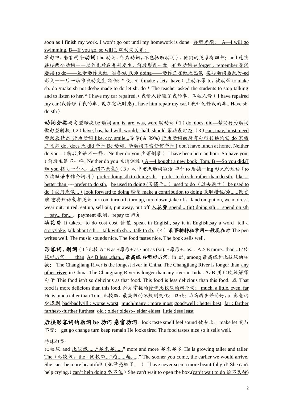 2015英语中考考点必读_第2页