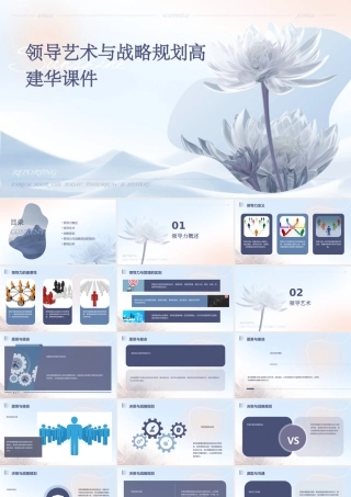 领导艺术与战略规划高建华课件