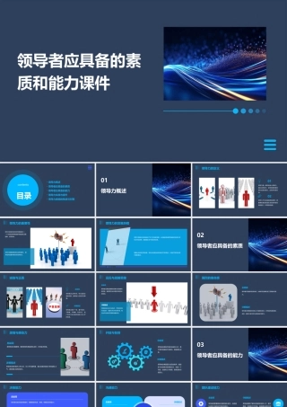 领导者应具备的素质和能力课件