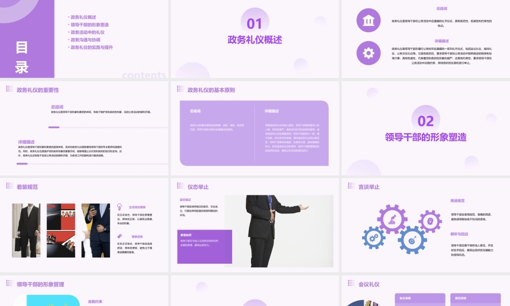 领导干部政务礼仪修养课件