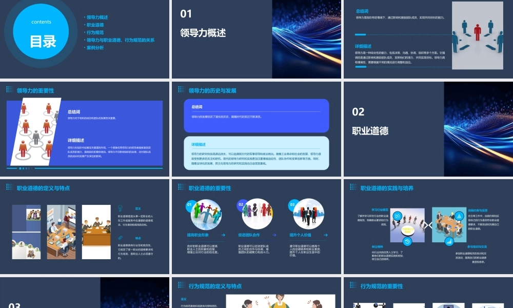 领导力核心课程职业道德与行为资料课件