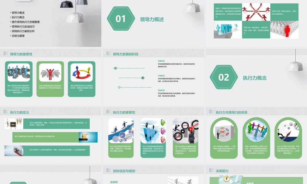 领导执行力培训通用课件