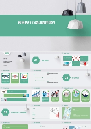 领导执行力培训通用课件