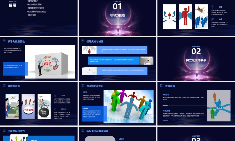 领导如何树立威信课件