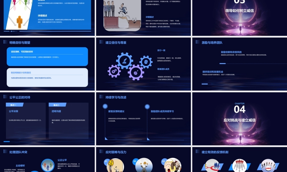 领导如何树立威信课件