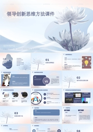 领导创新思维方法课件