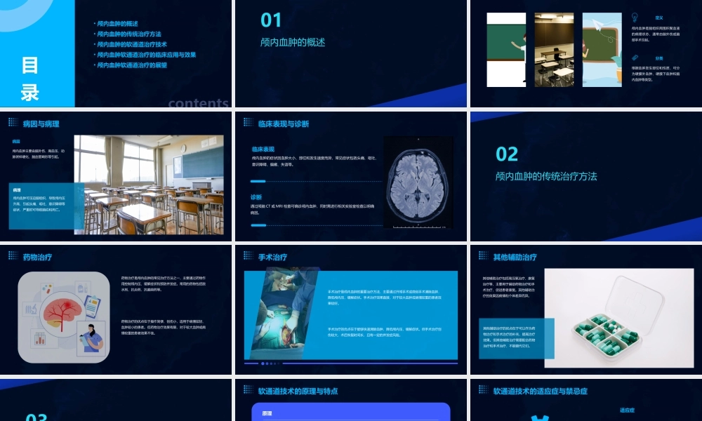 颅内血肿的软通道治疗课件