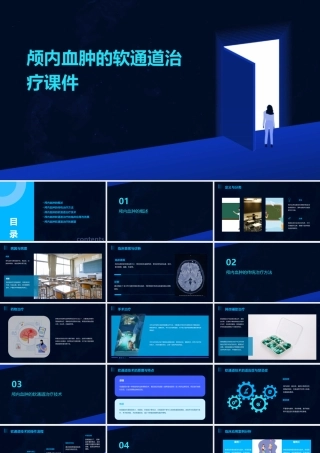 颅内血肿的软通道治疗课件