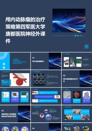 颅内动脉瘤的治疗策略第四军医大学唐都医院神经外课件