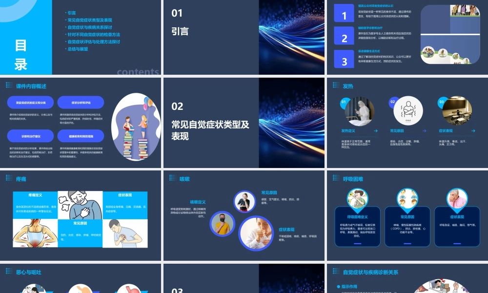 项自觉症状分析课件