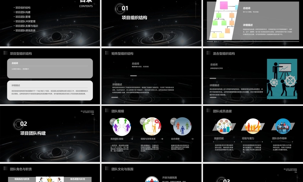 项目组织与项目团队选择课件