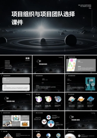 项目组织与项目团队选择课件