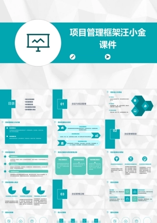 项目管理框架汪小金课件