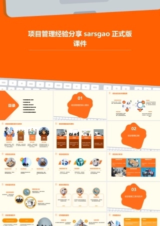 项目管理经验分享SarsGAO正式版课件