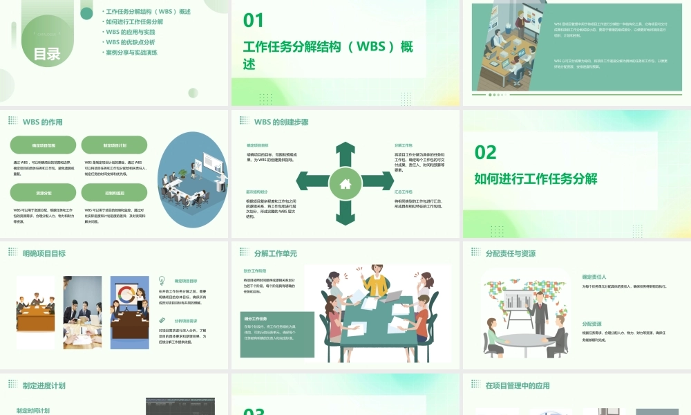 项目管理之工作任务分解结构课件