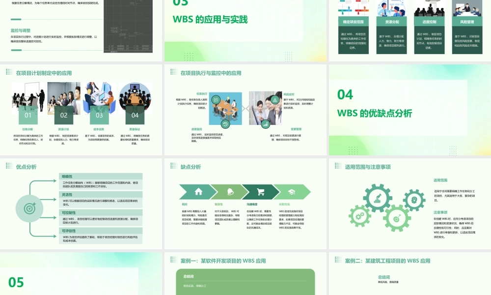 项目管理之工作任务分解结构课件