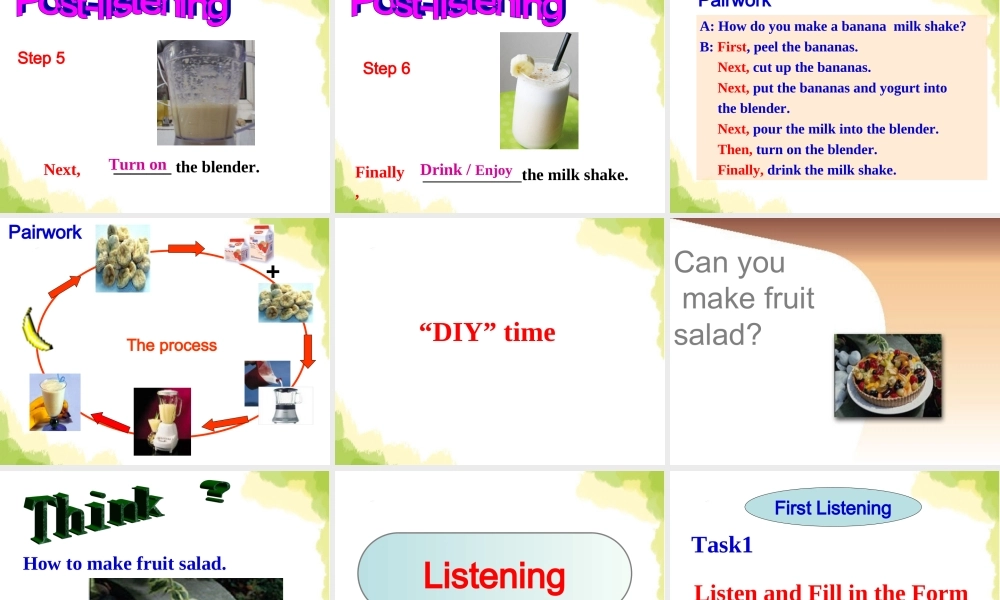 八年级第八单元SECTIONA