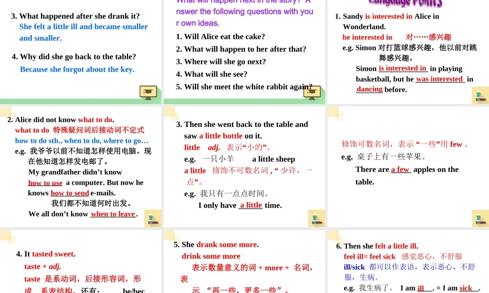 英语七年级下牛津版Unit6Task