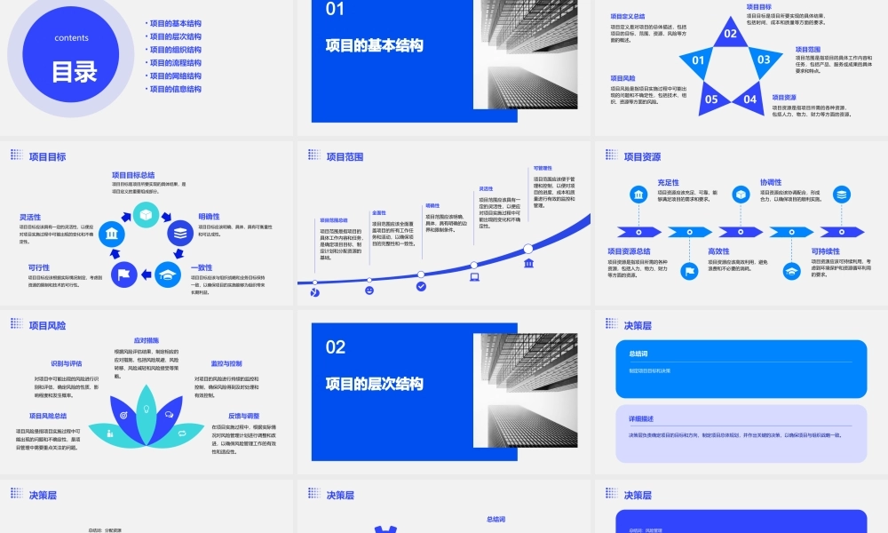 项目的结构分析课件