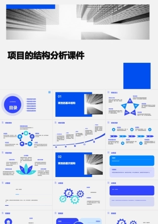 项目的结构分析课件
