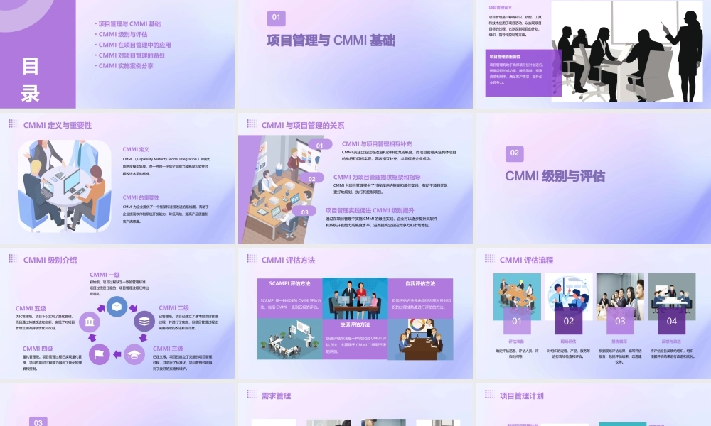 项目管理与CMMI概述课件