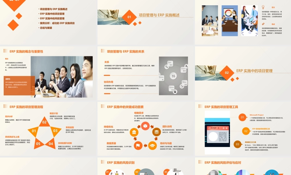 项目管理与ERP实施课件
