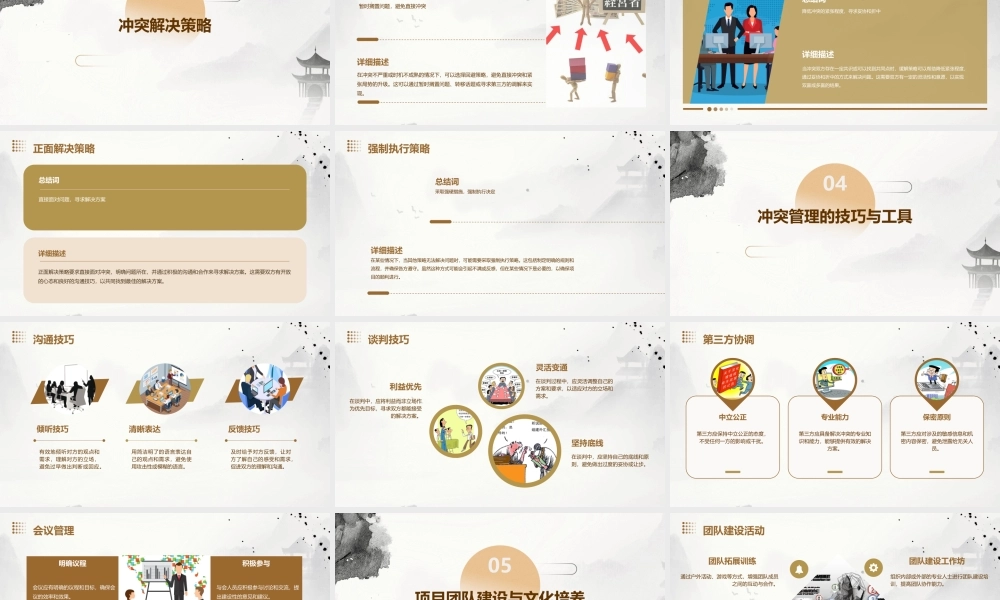 项目的冲突管理课件