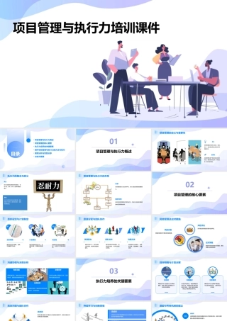 项目管理与执行力培训课件