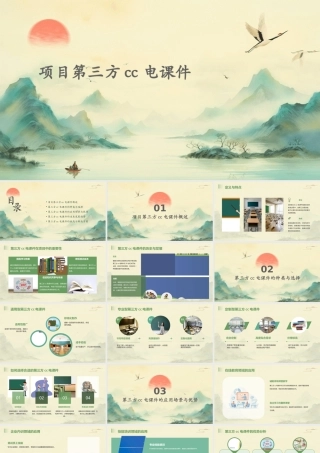 项目第三方CC电课件
