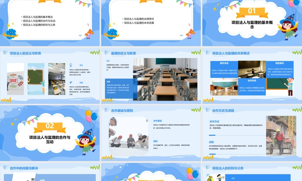 项目法人与监理的关系课件