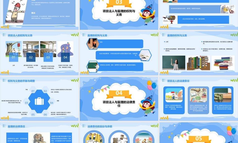 项目法人与监理的关系课件