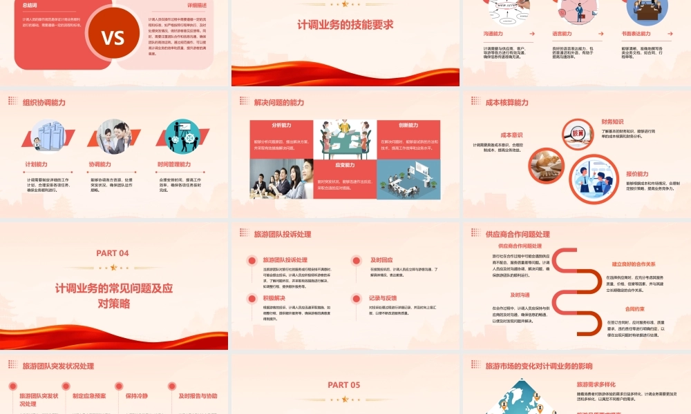 项目旅行社的计调业务课件