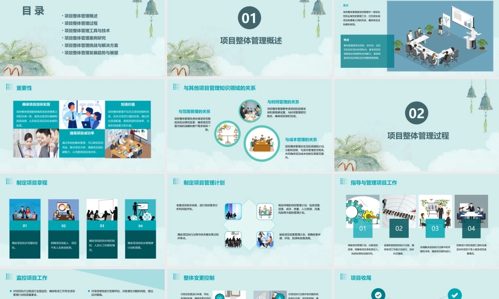 项目整体(综合)管理课件