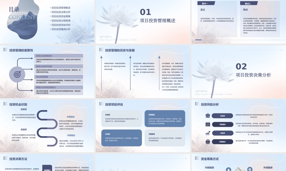 项目投资管理(学)课件