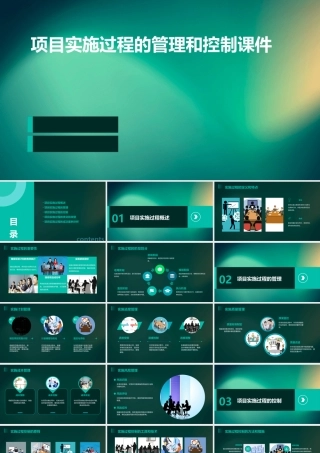 项目实施过程的管理和控制课件