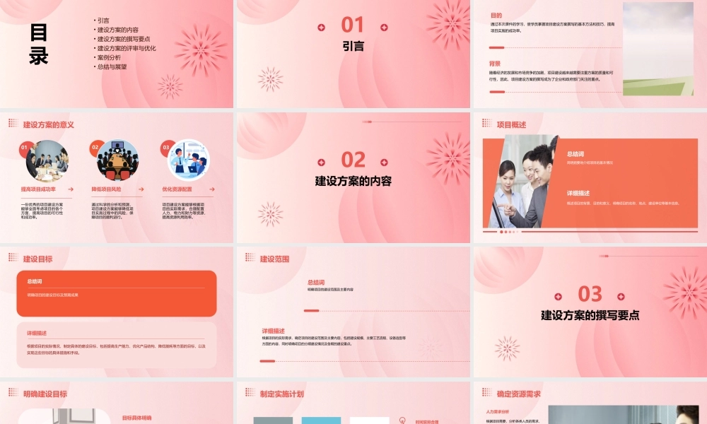 项目建设方案撰写浅谈课件