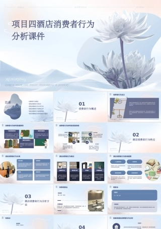 项目四酒店消费者行为分析课件