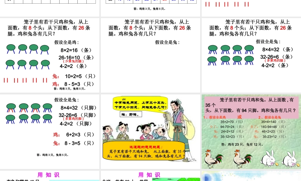 鸡兔同笼(定稿)