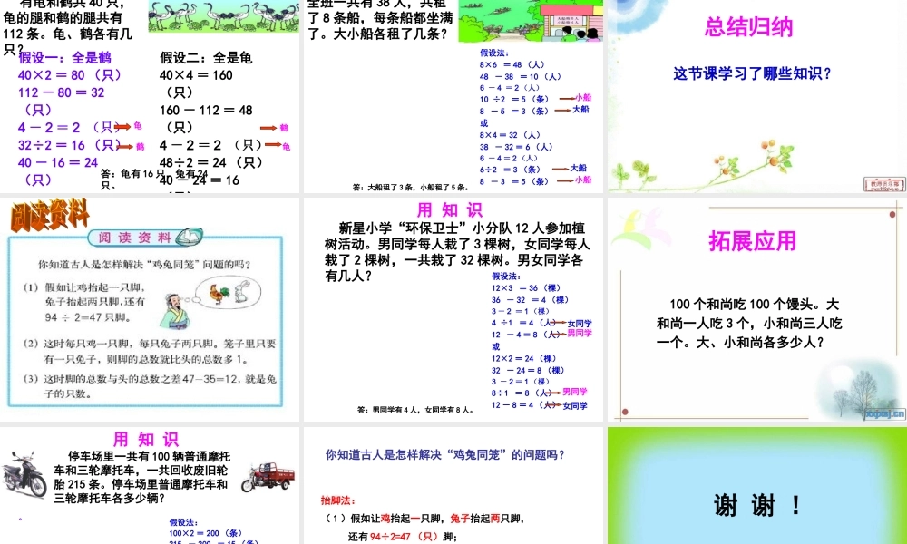 鸡兔同笼(定稿)