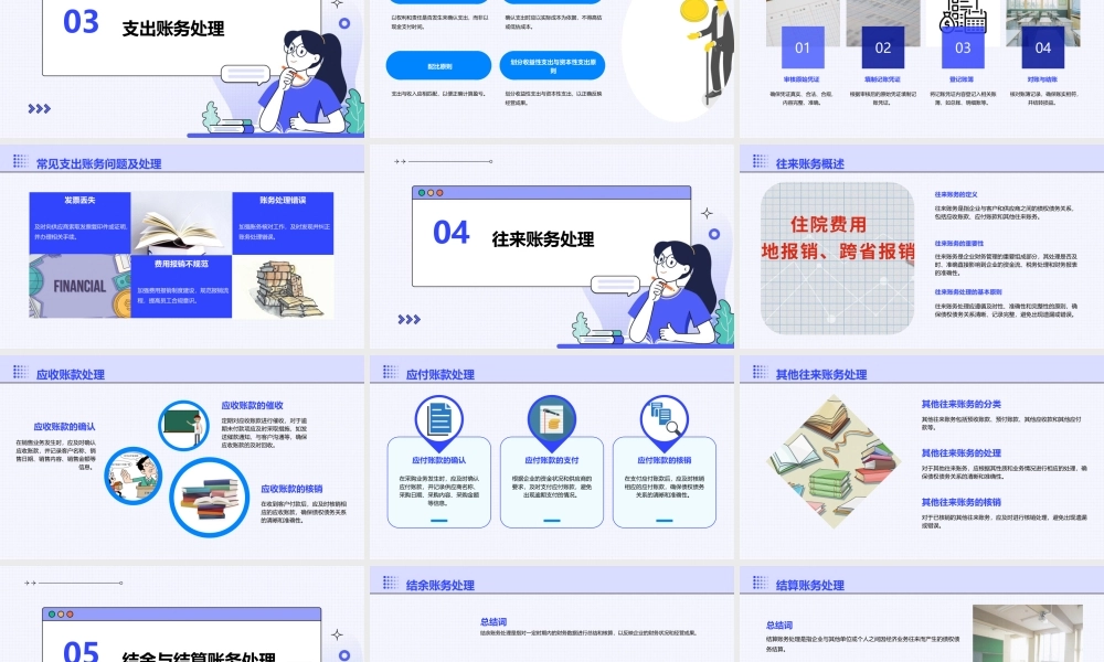 项目五日常账务处理课件