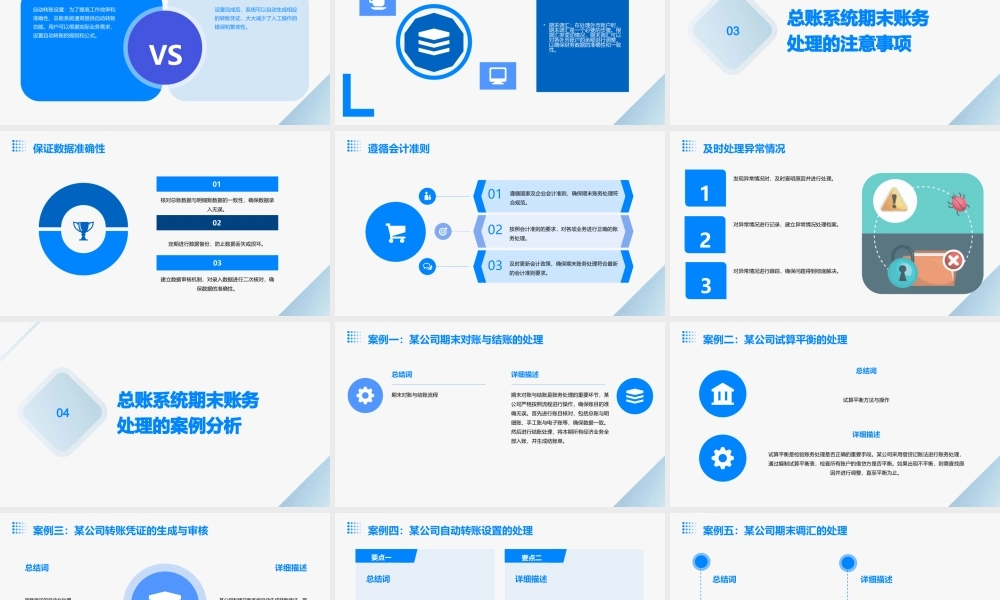 项目五总账系统期末账务处理课件