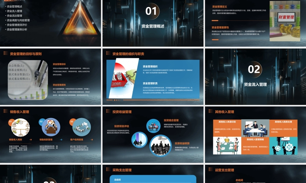 项目三资金管理岗课件