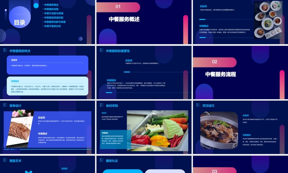 项目二中餐服务课件