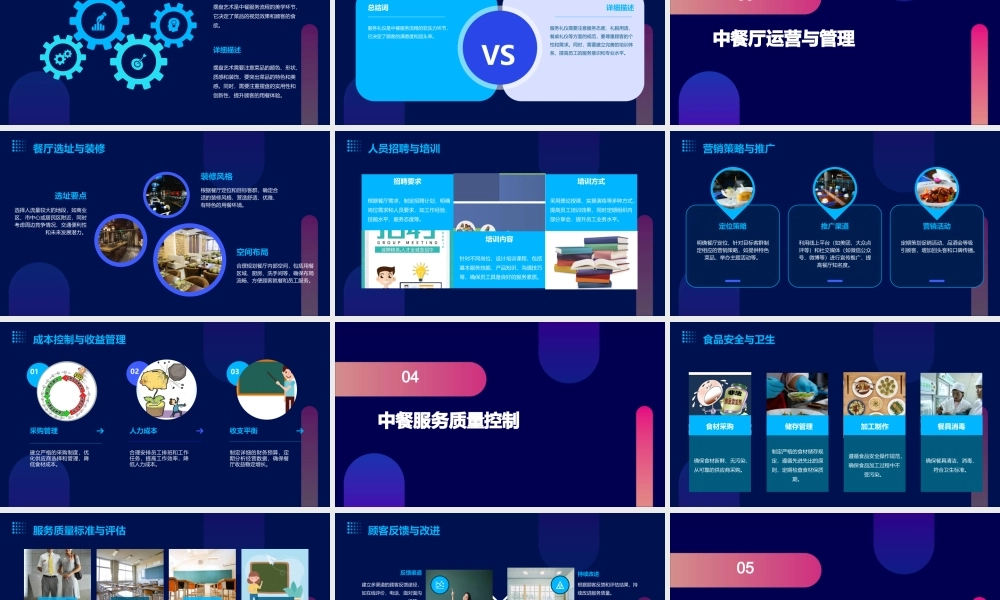 项目二中餐服务课件