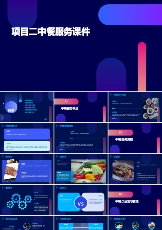 项目二中餐服务课件