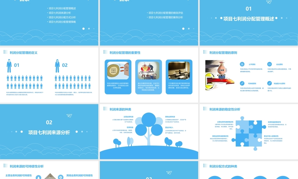 项目七利润分配管理分析课件